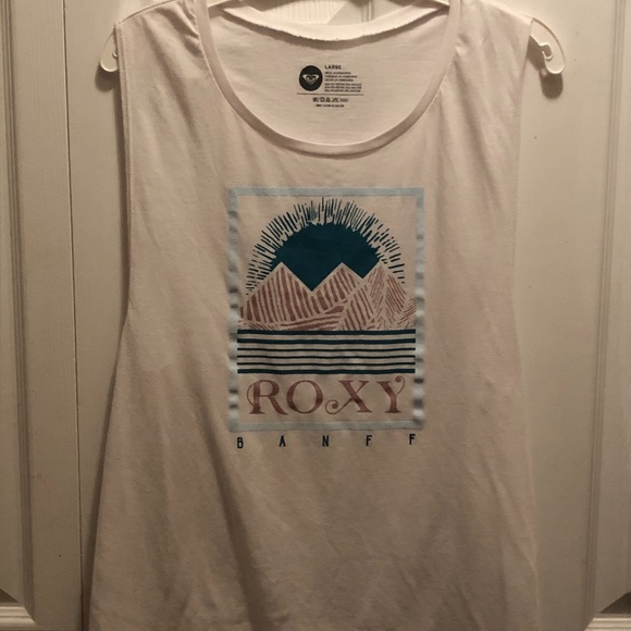 Roxy Banff White Tank - Picture 2 of 5